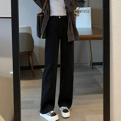 New High Waisted Slim Jeans Trendy Pants