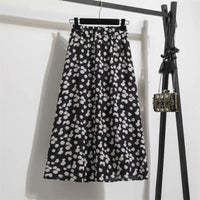 Chiffon Women skirts Casual Floral Printed