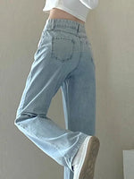 New High Waisted Slim Jeans Trendy Pants