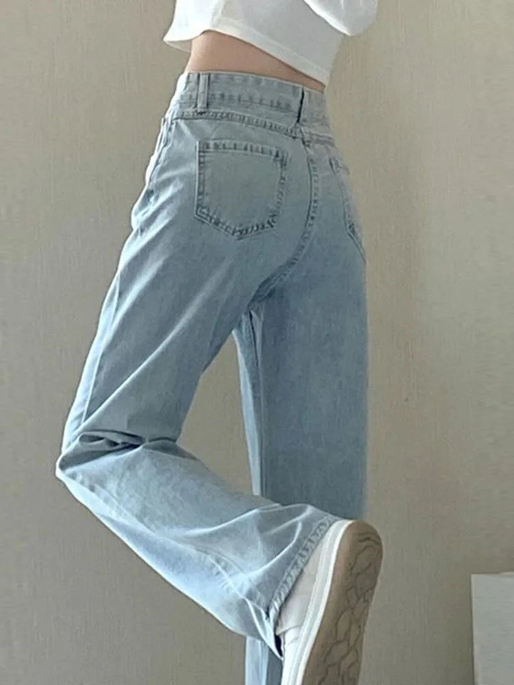 New High Waisted Slim Jeans Trendy Pants