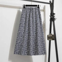 Chiffon Women skirts Casual Floral Printed