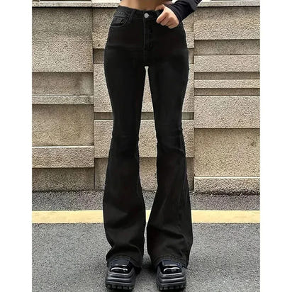 High Waist Flared Jeans