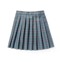 Korean Plaid Pleated Jk Uniform Japanese School Preppy A Line Mini Skirts
