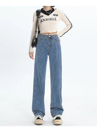 New High Waisted Slim Jeans Trendy Pants