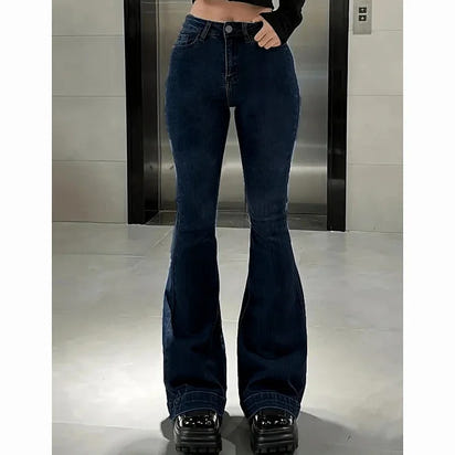 High Waist Flared Jeans