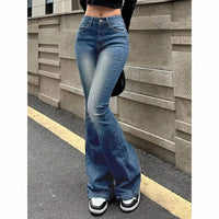 High Waist Flared Jeans