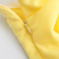 Asymmetrical Strapless Slim Fit Suspenders Tube Top Off Shoulder