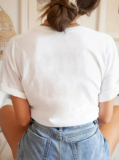 Oversize T-Shirt Unisex Solid Color Tee Top Breathable