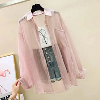 Elegant Perspective Thin Chiffon Cardigan