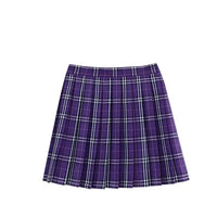 Korean Plaid Pleated Jk Uniform Japanese School Preppy A Line Mini Skirts