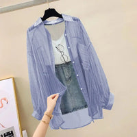 Elegant Perspective Thin Chiffon Cardigan