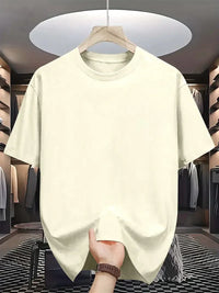 Oversize T-Shirt Unisex Solid Color Tee Top Breathable