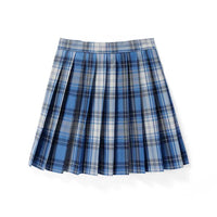Korean Plaid Pleated Jk Uniform Japanese School Preppy A Line Mini Skirts