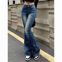 High Waist Flared Jeans